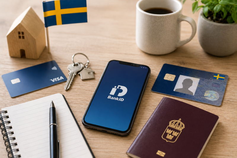 Öppna bankkonto i Sverige